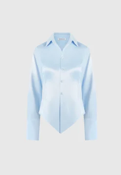 Angled Satin Shirt -^Manière De Voir Hot