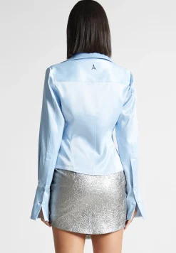 Angled Satin Shirt -^Manière De Voir Hot