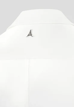 Angled Satin Shirt -^Manière De Voir Fashion