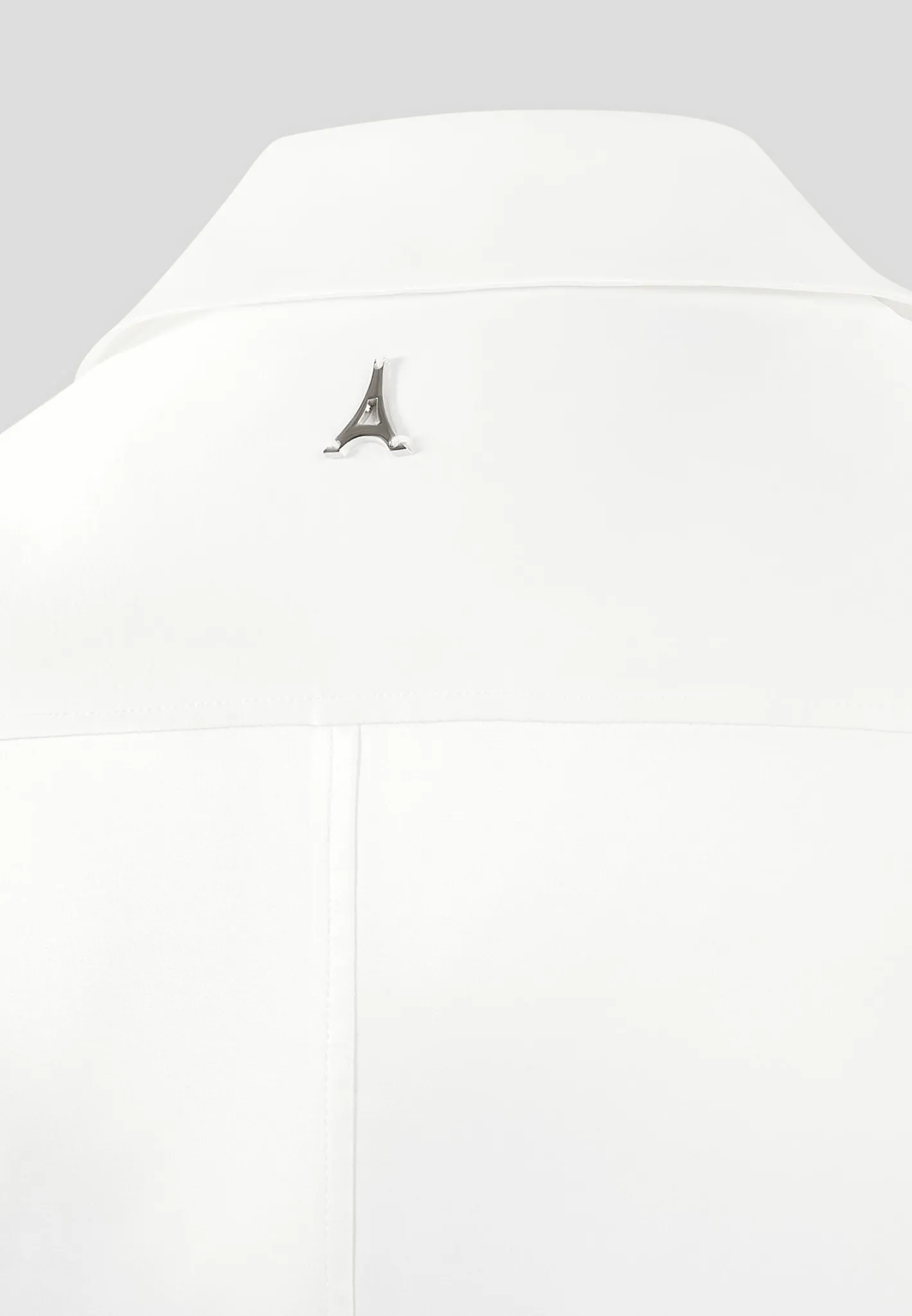 Angled Satin Shirt -^Manière De Voir Fashion