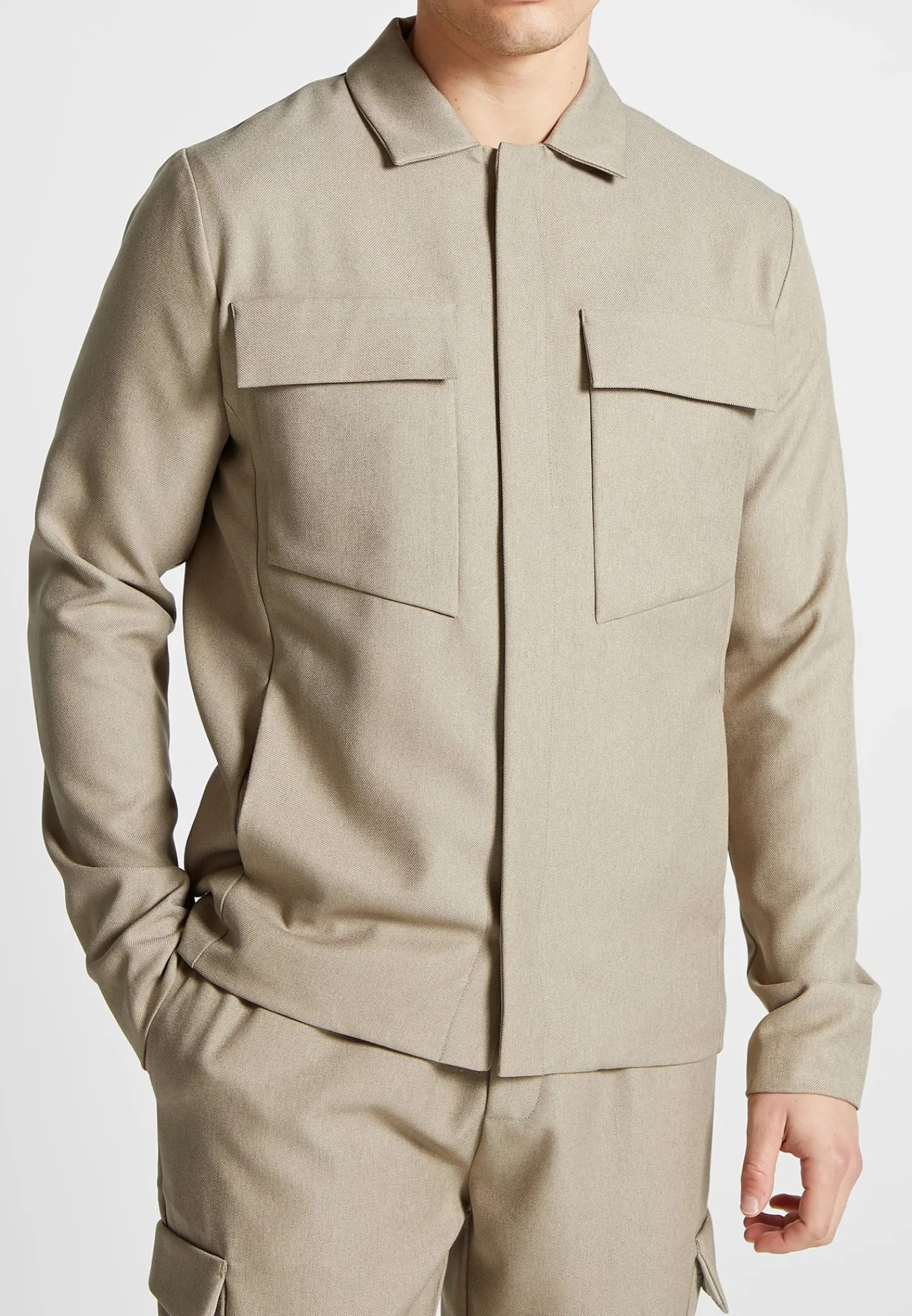 Angular Pocket Overshirt -^Manière De Voir New