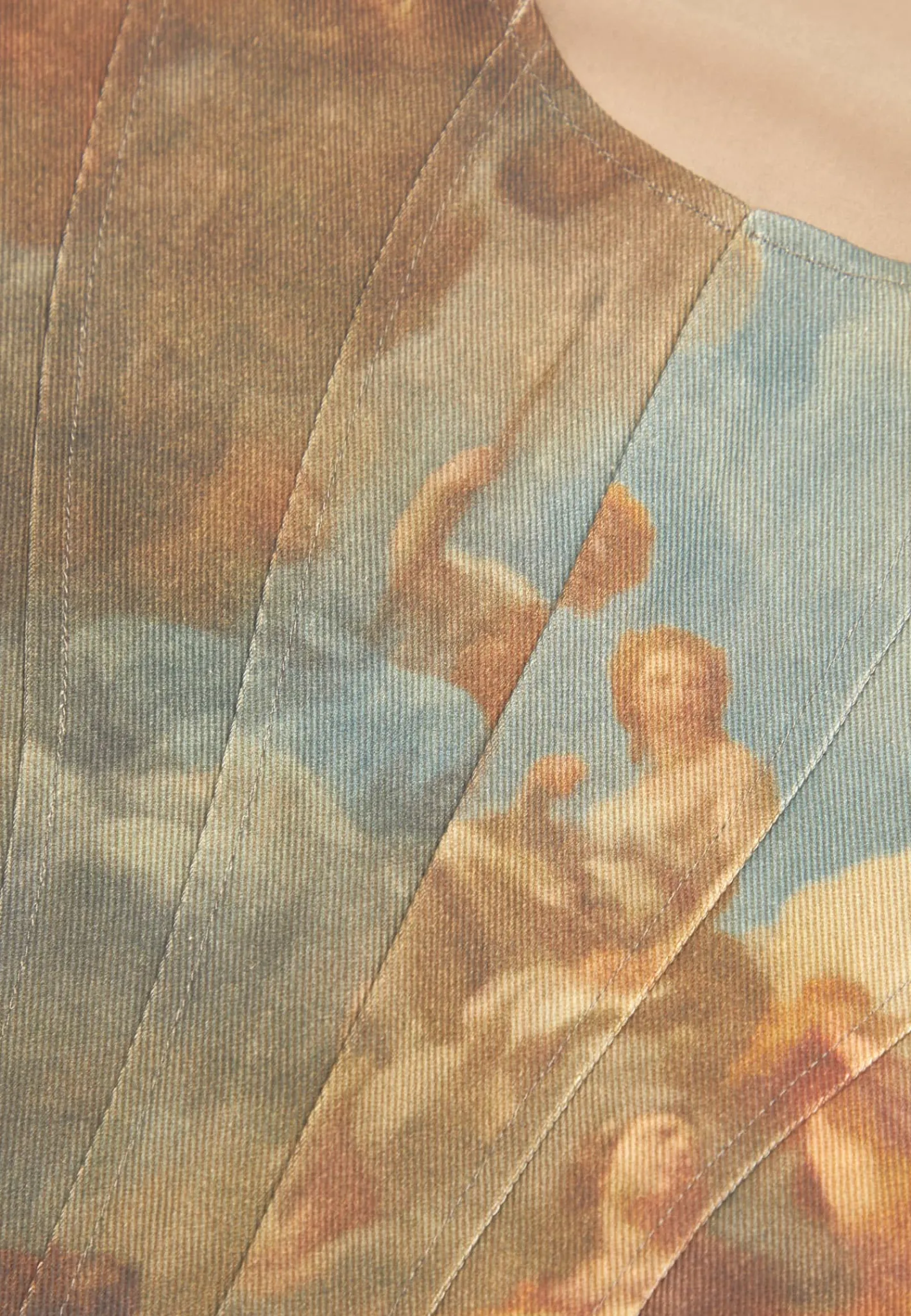 Art Corset Top -^Manière De Voir New