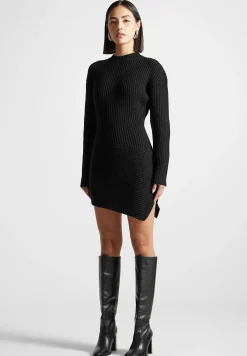 Asymmetric Knit Jumper Dress -^Manière De Voir Outlet