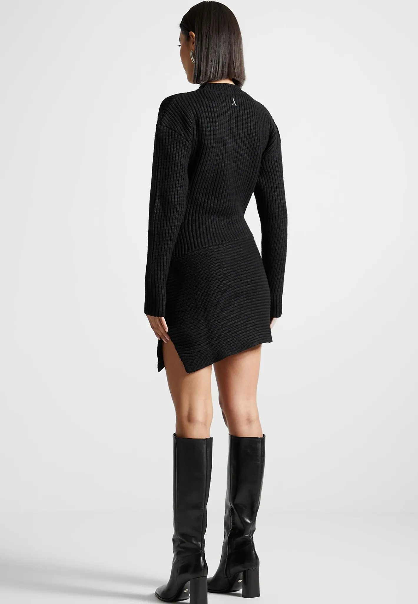 Asymmetric Knit Jumper Dress -^Manière De Voir Outlet