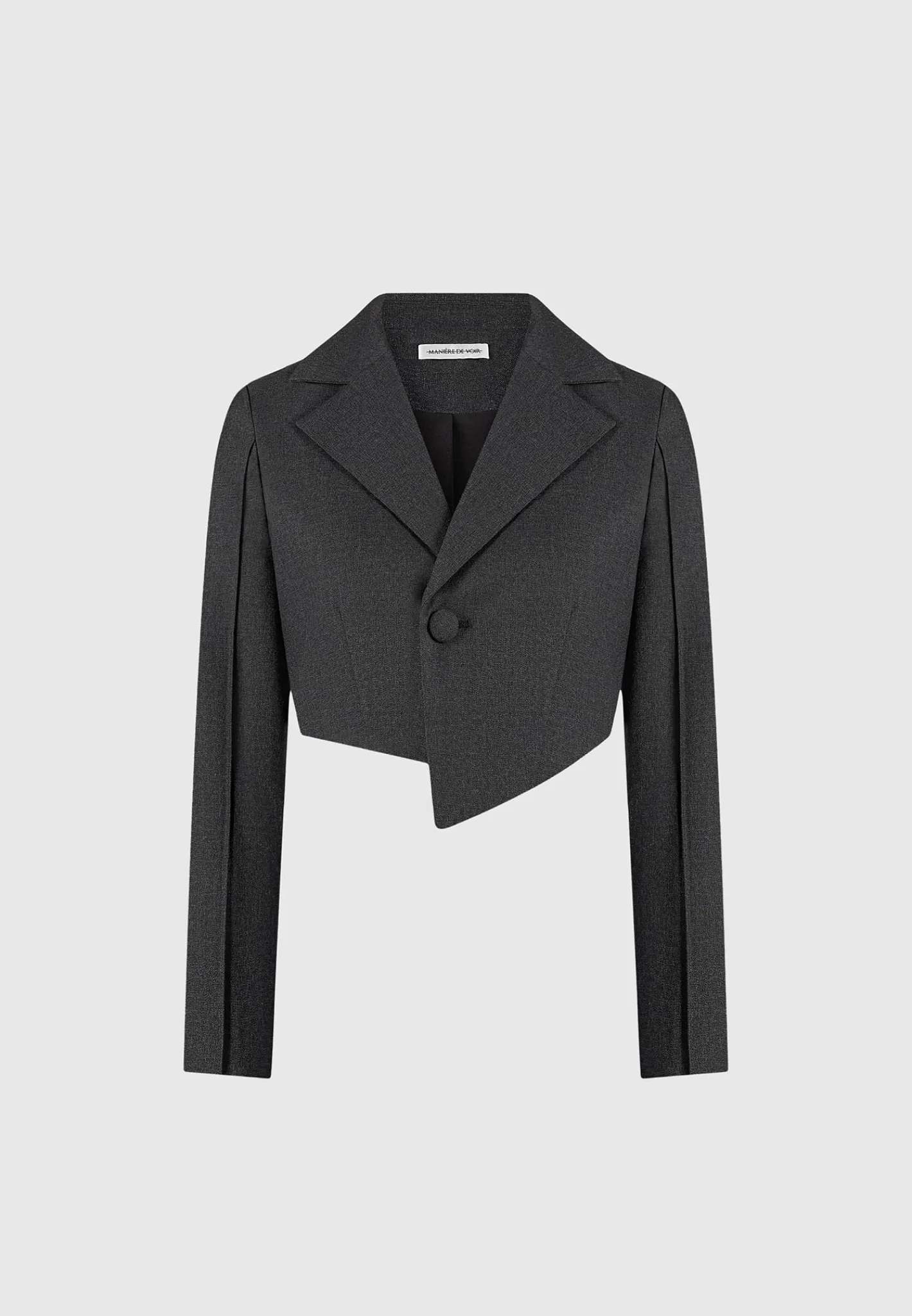 Asymmetric Tailored Cropped Blazer -^Manière De Voir Online