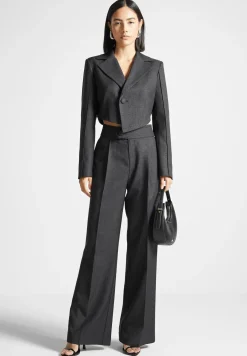 Asymmetric Tailored Cropped Blazer -^Manière De Voir Online