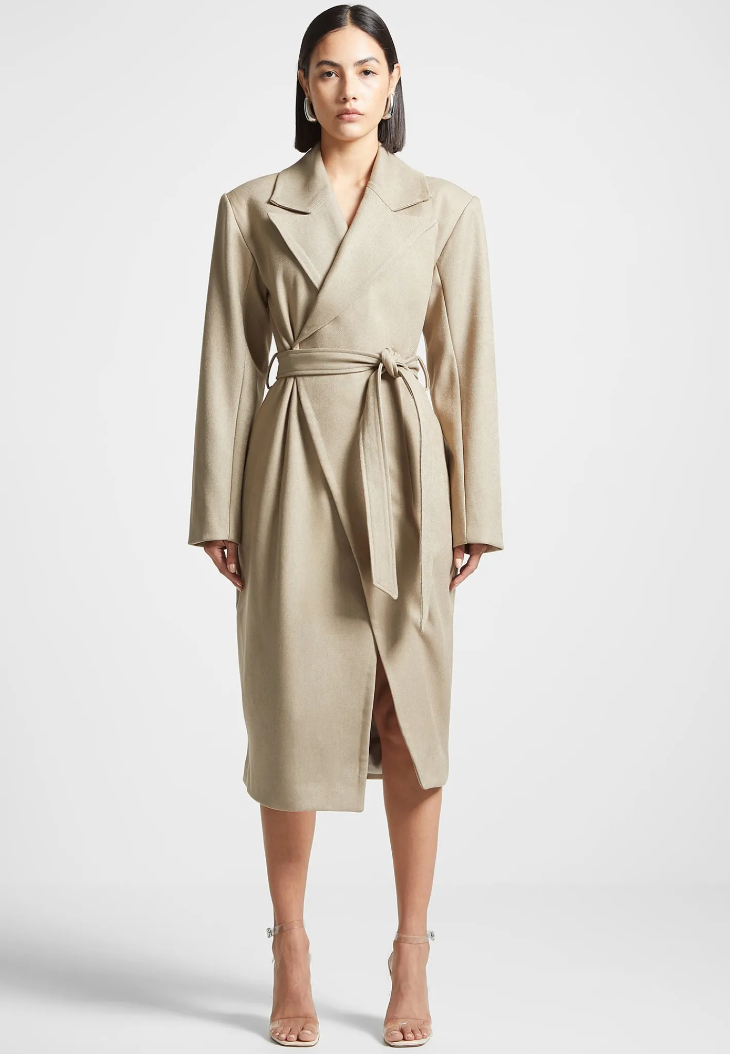 Asymmetric Tailored Longline Coat -^Manière De Voir Outlet