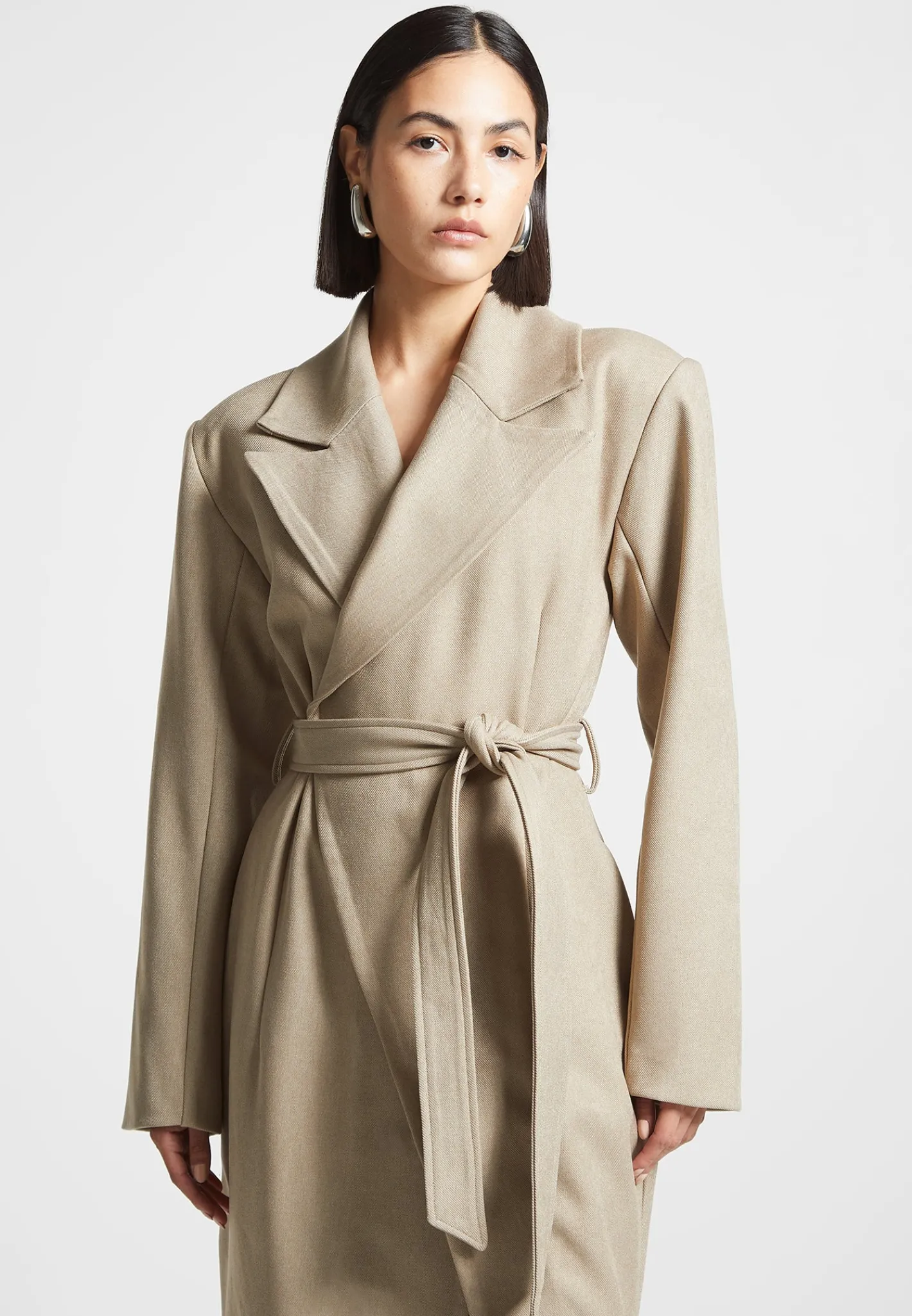 Asymmetric Tailored Longline Coat -^Manière De Voir Outlet