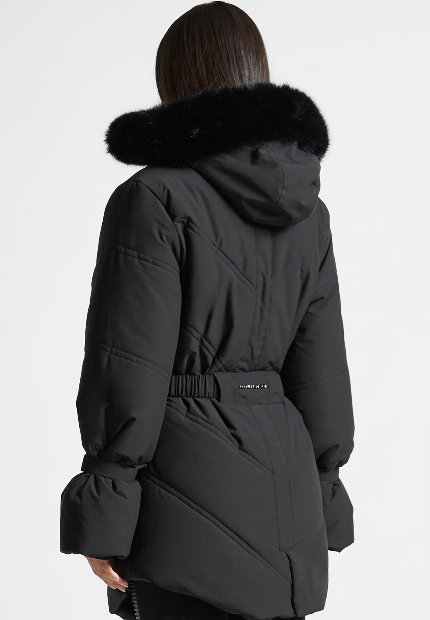 Belted Plush Lined Long Coat -^Manière De Voir Discount