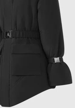 Belted Plush Lined Long Coat -^Manière De Voir Discount