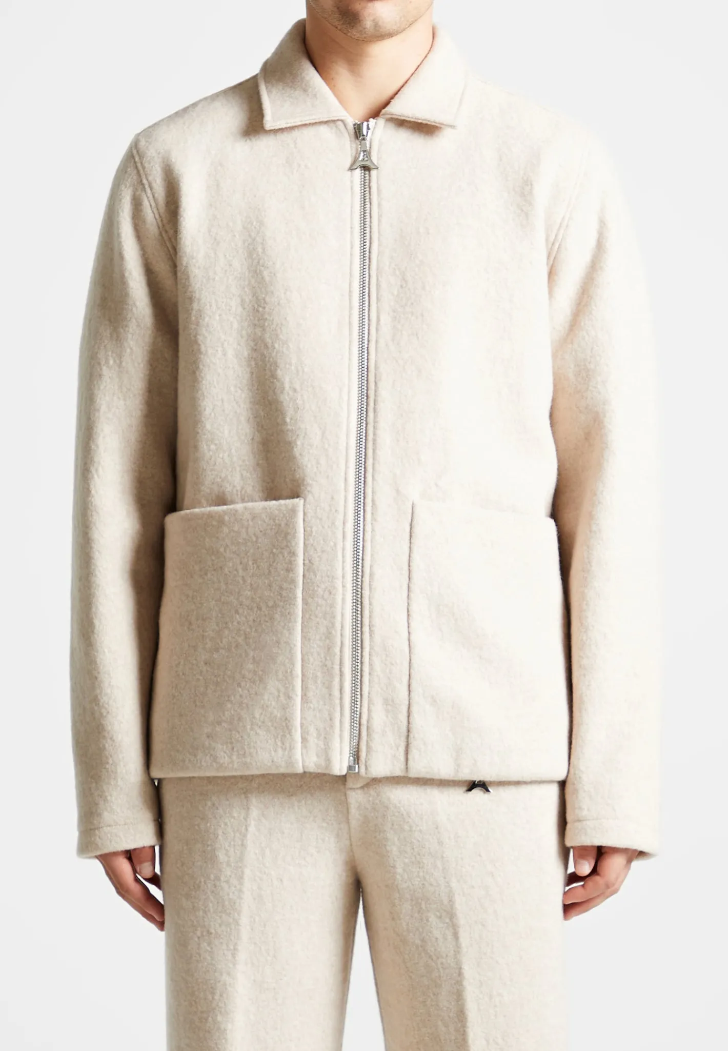 Boiled Wool Jacket -^Manière De Voir Fashion