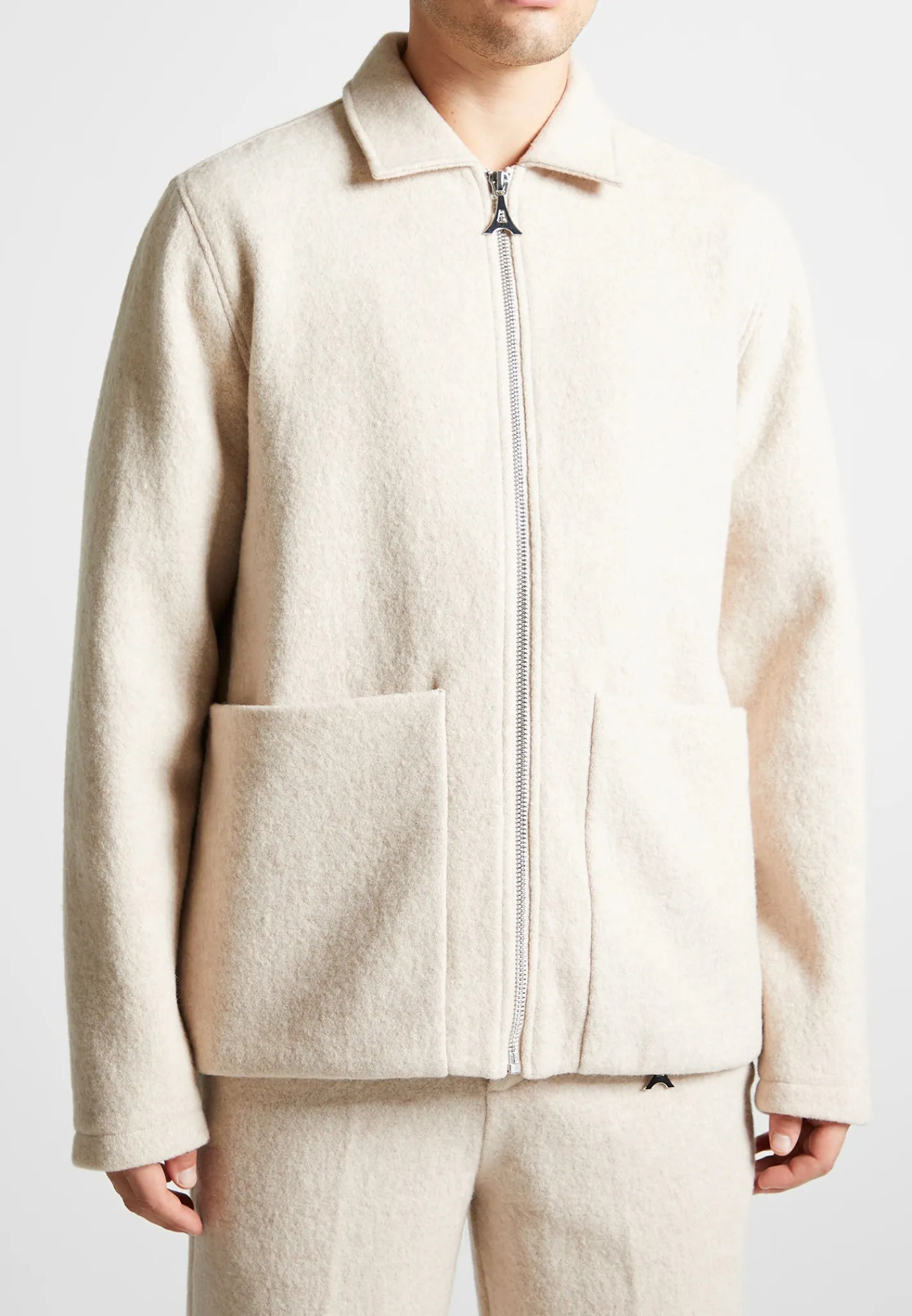 Boiled Wool Jacket -^Manière De Voir Fashion