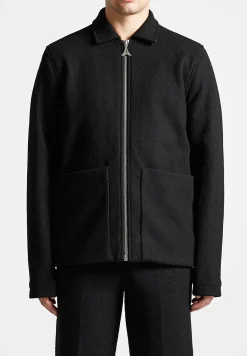 Boiled Wool Jacket -^Manière De Voir Sale