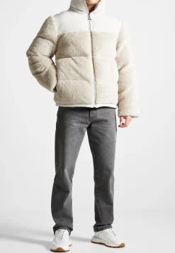 Borg Puffer Jacket -^Manière De Voir Sale