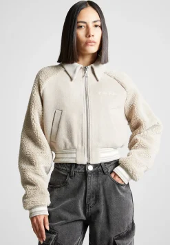 Borg Varsity Jacket -^Manière De Voir Fashion