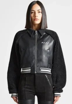 Borg Varsity Jacket -^Manière De Voir Fashion
