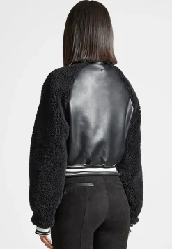 Borg Varsity Jacket -^Manière De Voir Fashion