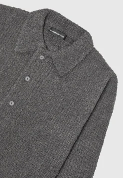Boucle Knit Button Up Cardigan -^Manière De Voir Sale