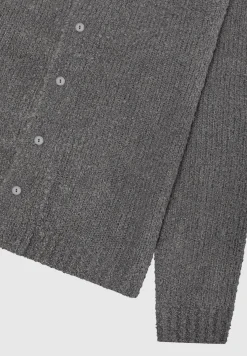 Boucle Knit Button Up Cardigan -^Manière De Voir Sale