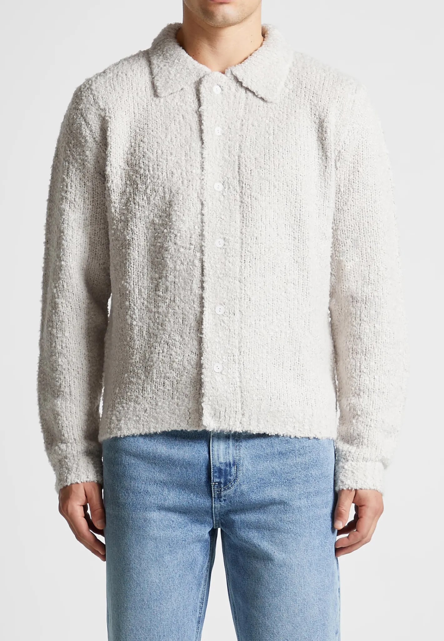 Boucle Knit Button Up Cardigan -^Manière De Voir Best