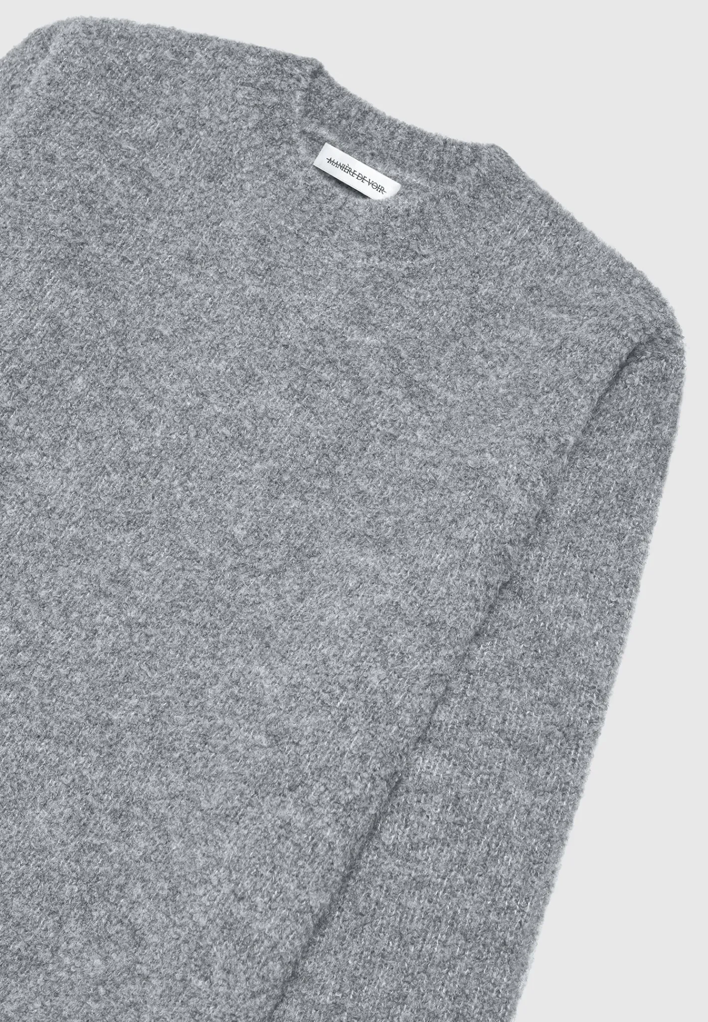 Boucle Knit Jumper -^Manière De Voir Fashion
