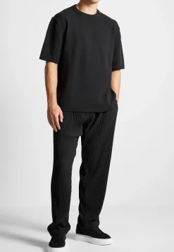 Boucle Knit Oversized Fit T-Shirt -^Manière De Voir Fashion