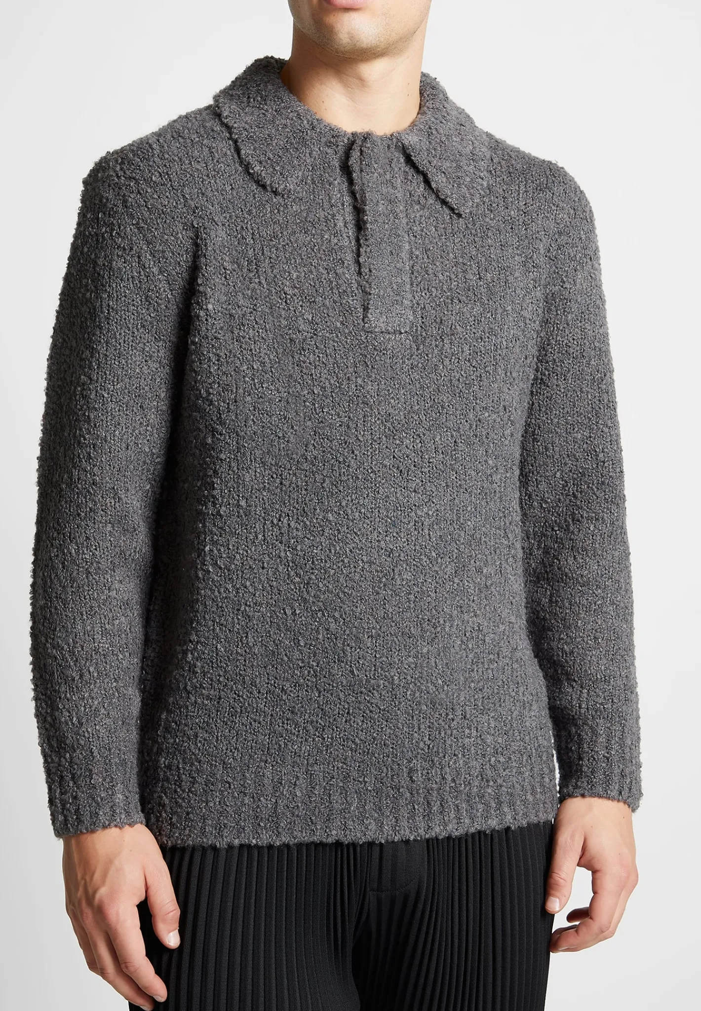 Boucle Knit Polo Jumper -^Manière De Voir Best