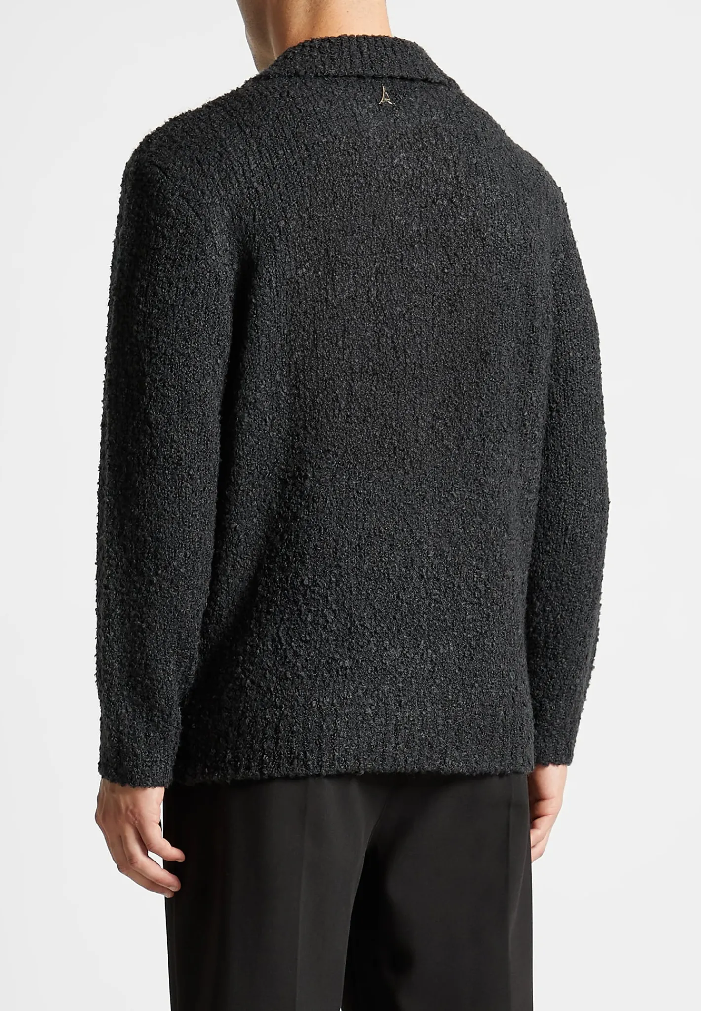 Boucle Knit Polo Jumper -^Manière De Voir Discount