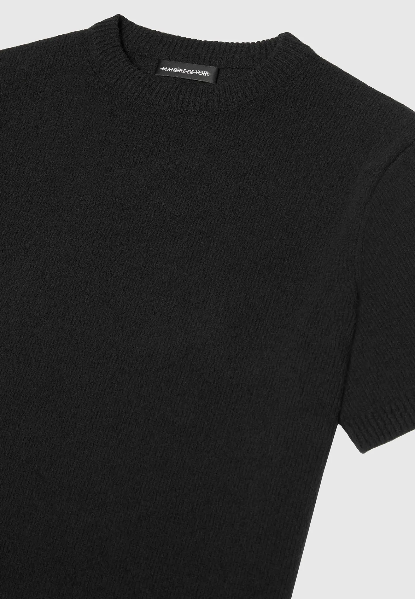 Boucle Knit Regular Fit T-Shirt -^Manière De Voir Discount