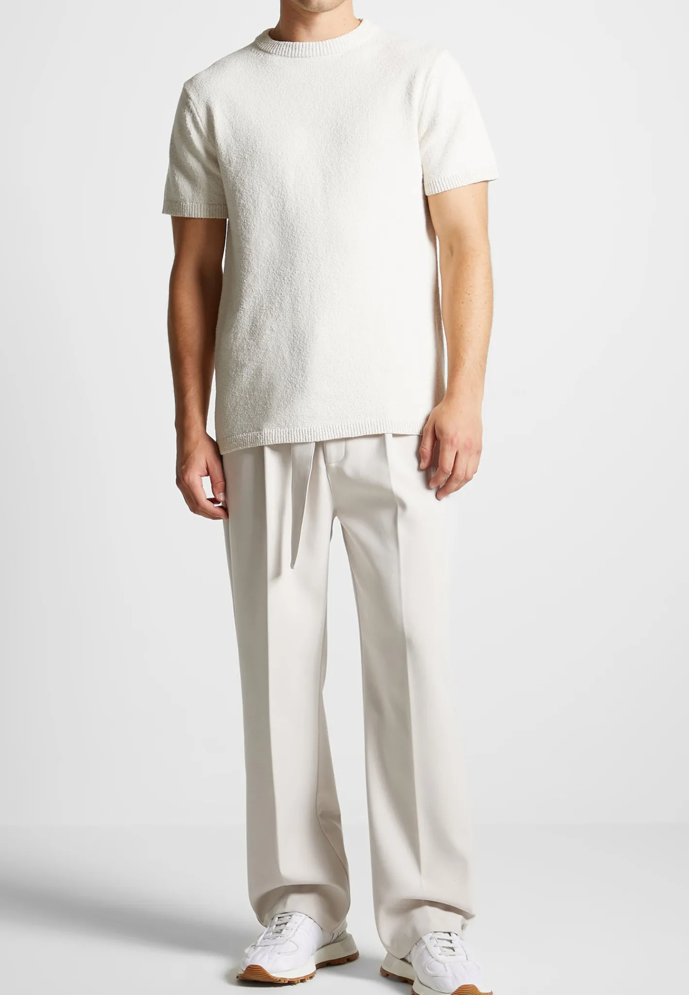 Boucle Knit Regular Fit T-Shirt -^Manière De Voir Fashion