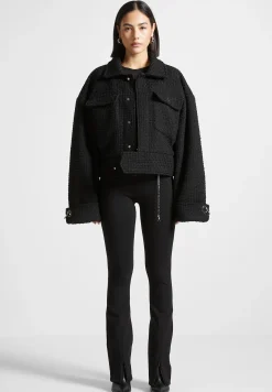 Boxy Boucle Jacket -^Manière De Voir Sale