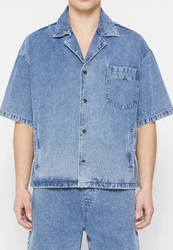 Boxy Denim Shirt - Mid^Manière De Voir New