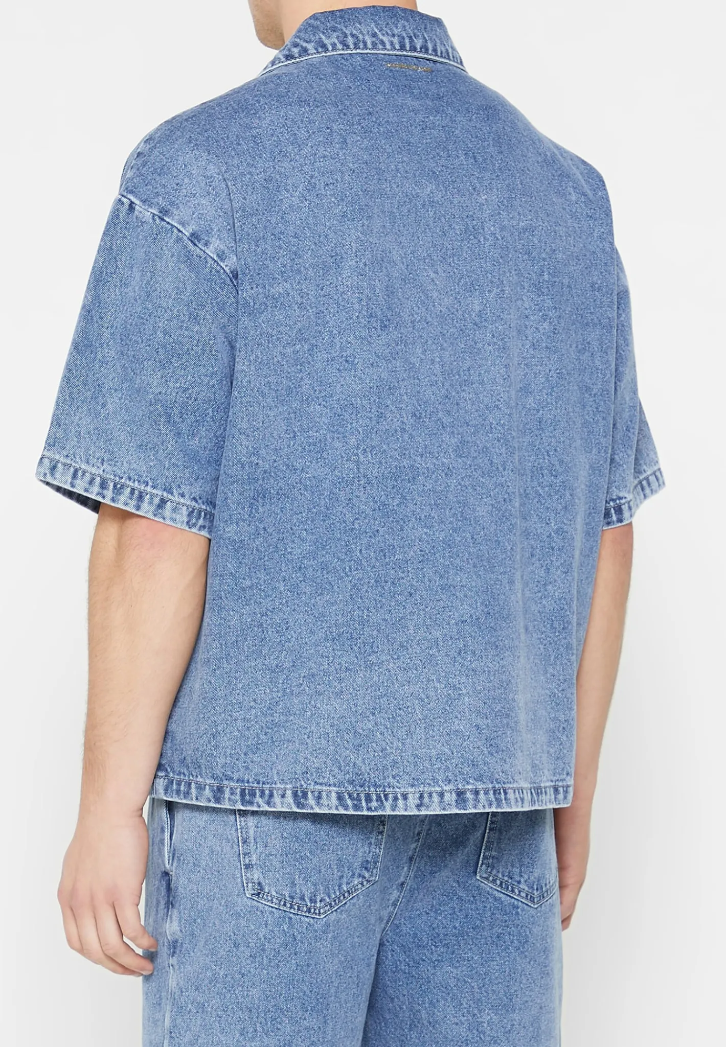 Boxy Denim Shirt - Mid^Manière De Voir New