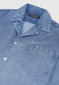 Boxy Denim Shirt - Mid^Manière De Voir New