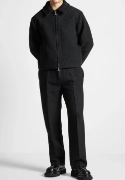 Boxy Wool Twill Jacket -^Manière De Voir Discount