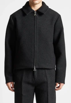 Boxy Wool Twill Jacket -^Manière De Voir Discount