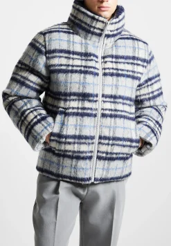 Brushed Check Puffer Jacket -^Manière De Voir Clearance