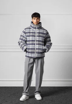 Brushed Check Puffer Jacket -^Manière De Voir Clearance