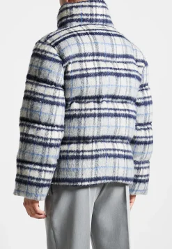 Brushed Check Puffer Jacket -^Manière De Voir Clearance