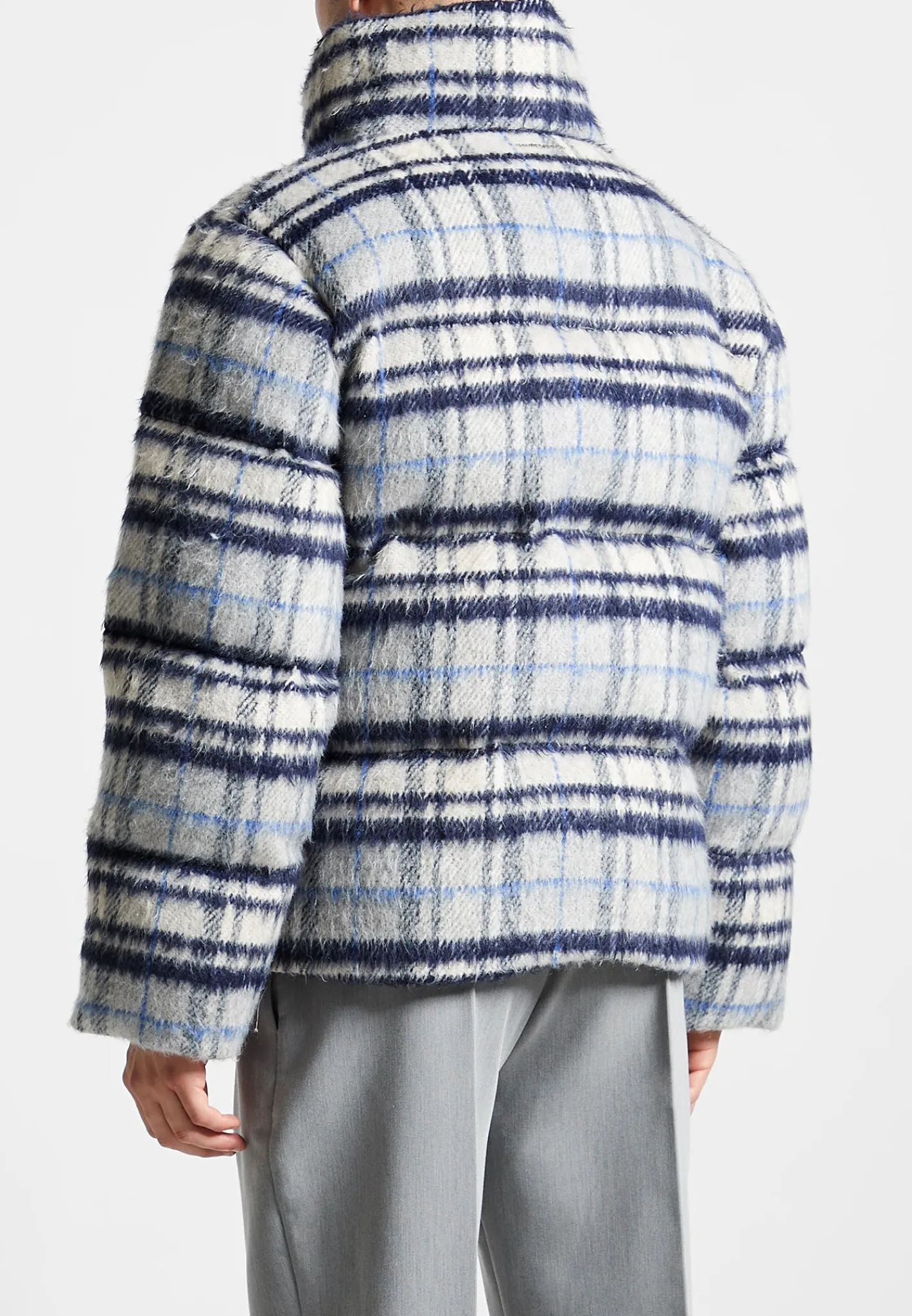 Brushed Check Puffer Jacket -^Manière De Voir Clearance