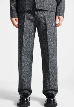 Brushed Herringbone Trousers -^Manière De Voir Best