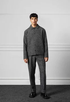Brushed Herringbone Trousers -^Manière De Voir Best