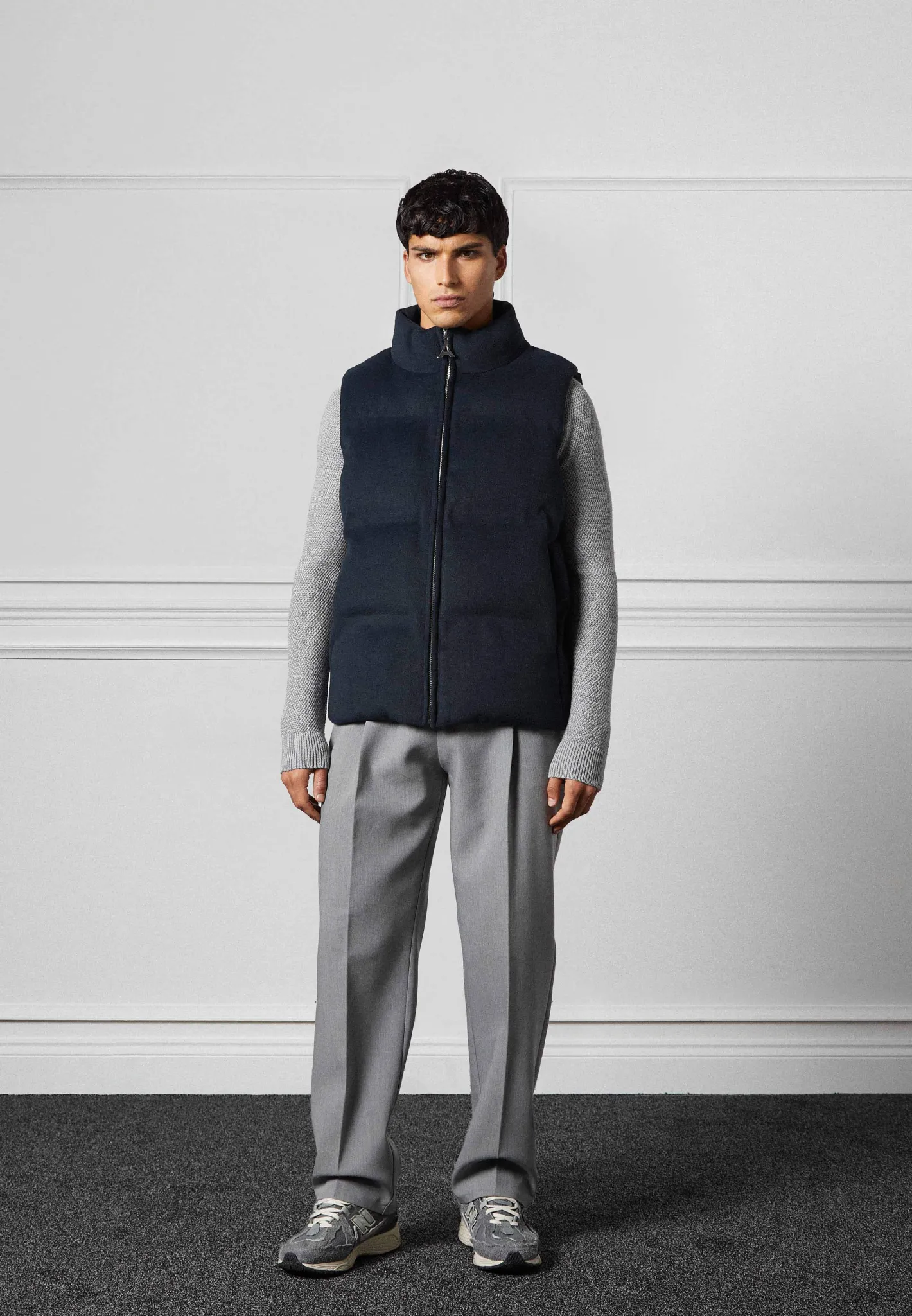 Brushed Marl Puffer Gilet -^Manière De Voir Discount