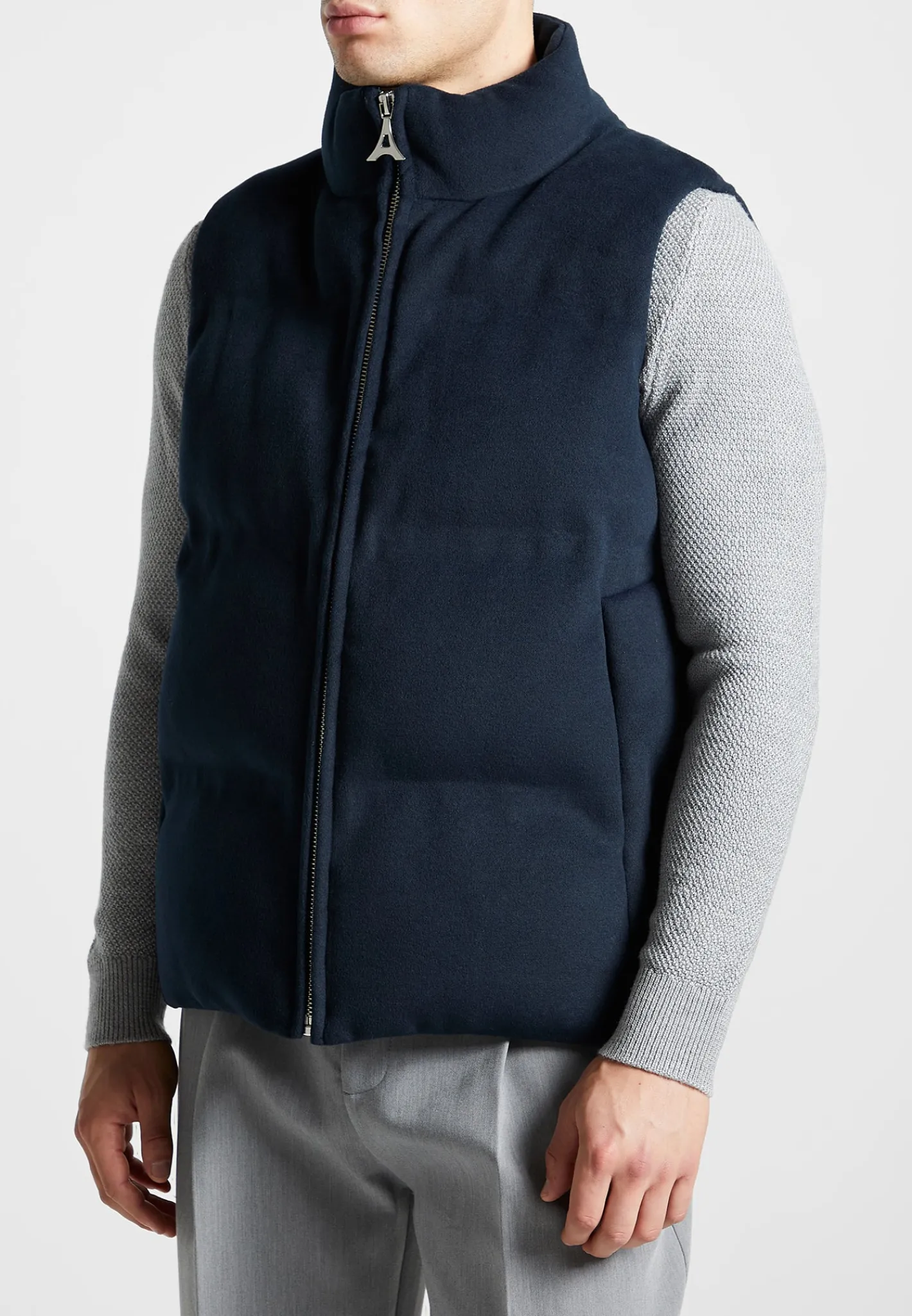 Brushed Marl Puffer Gilet -^Manière De Voir Discount