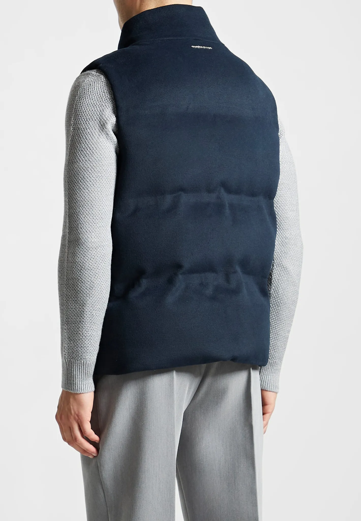 Brushed Marl Puffer Gilet -^Manière De Voir Discount