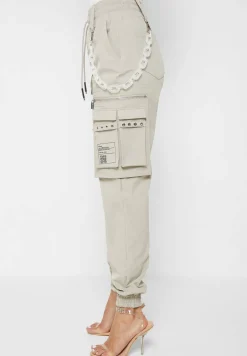 Cargo Pants with Frosted Chain -^Manière De Voir Clearance