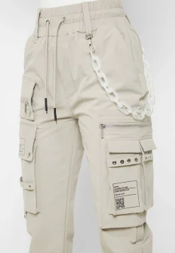 Cargo Pants with Frosted Chain -^Manière De Voir Clearance