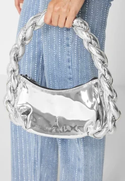 Chain Plaited Rope Handbag - Chrome^Manière De Voir Clearance