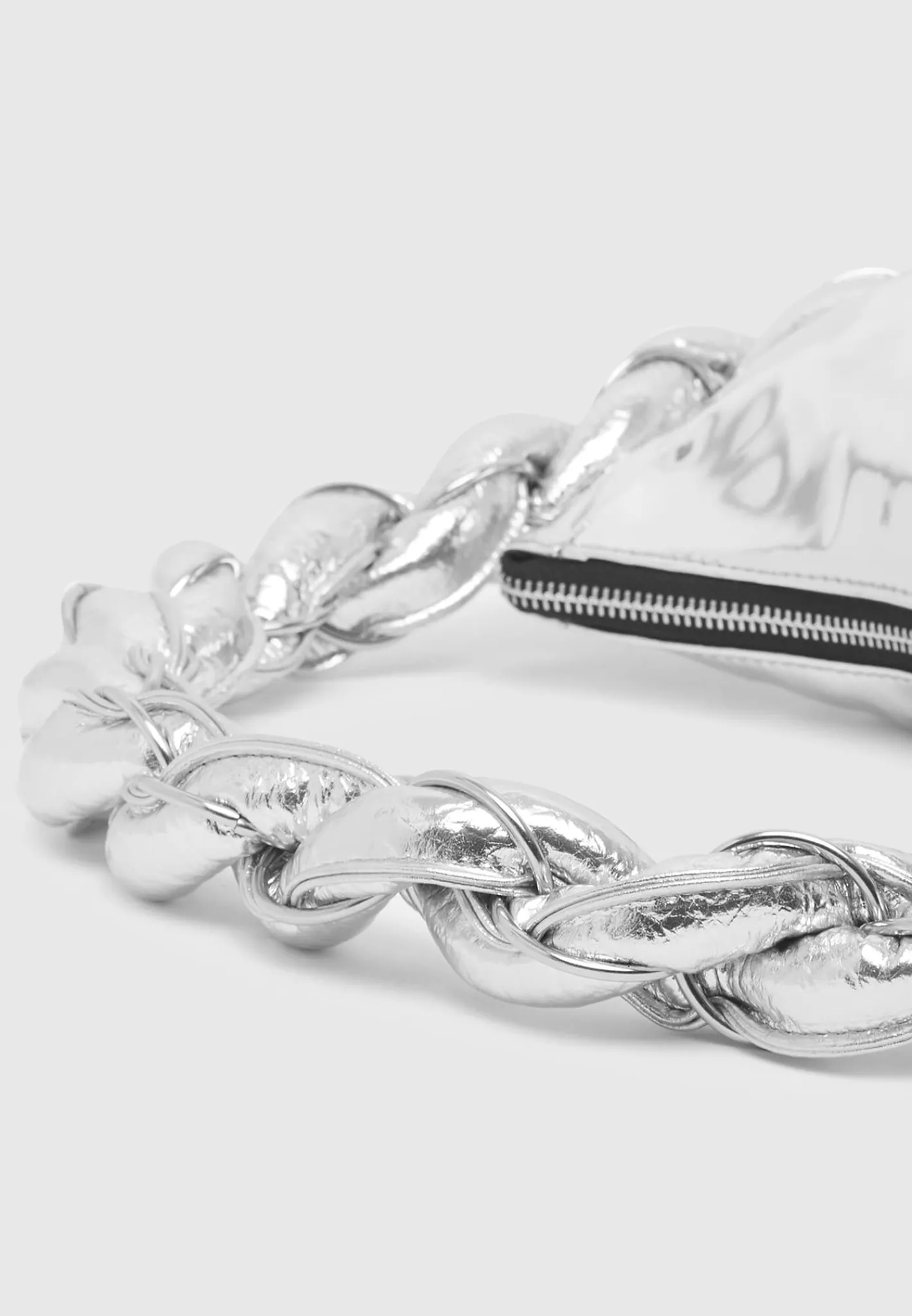 Chain Plaited Rope Handbag - Chrome^Manière De Voir Clearance