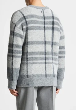 Check Knit Jumper -^Manière De Voir Fashion